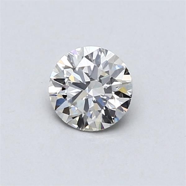 0.41 Carat Round Lab Diamond with  Cut Diamond in 14KT  view 1
