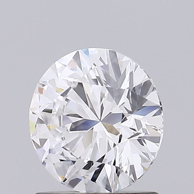 1.27 Carat Round Lab Diamond with  Cut Diamond in 14KT  view 1
