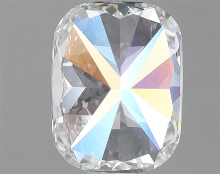 1.03 Carat Cushion Lab Diamond with  Cut Diamond in 14KT  view 1
