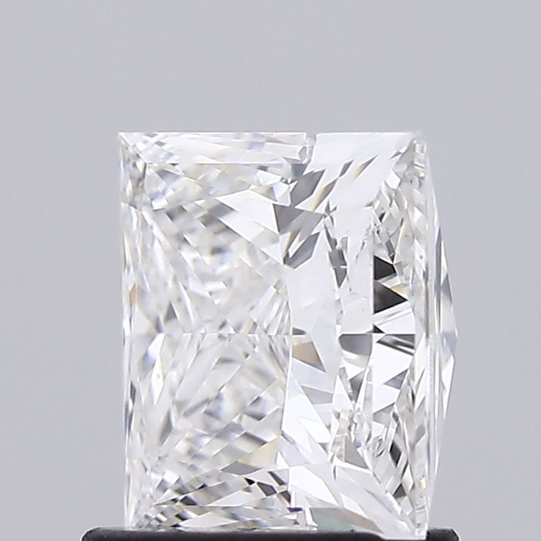 1.65 Carat Princess Lab Diamond with  Cut Diamond in 14KT  view 1
