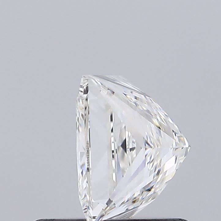 1.03 Carat Princess Lab Diamond with  Cut Diamond in 14KT  view 1

