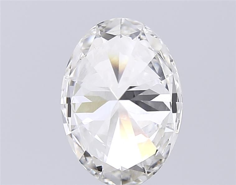2.99 Carat Oval Lab Diamond with  Cut Diamond in 14KT  view 1
