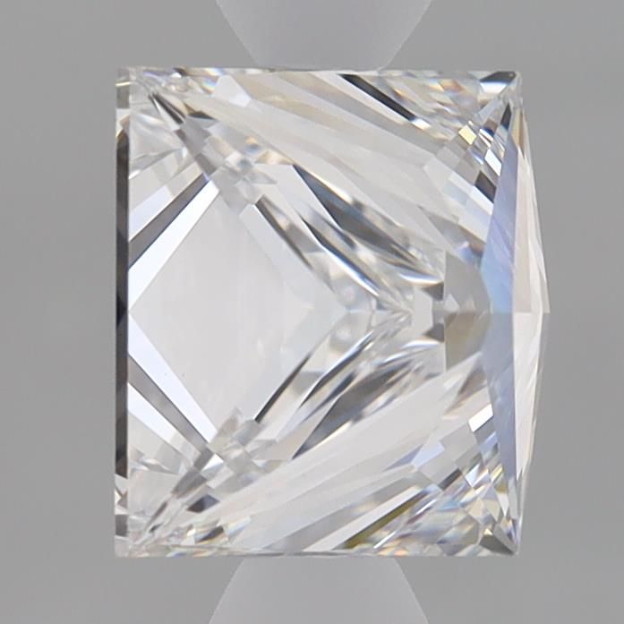 2.0 Carat Princess Lab Diamond with  Cut Diamond in 14KT  view 1
