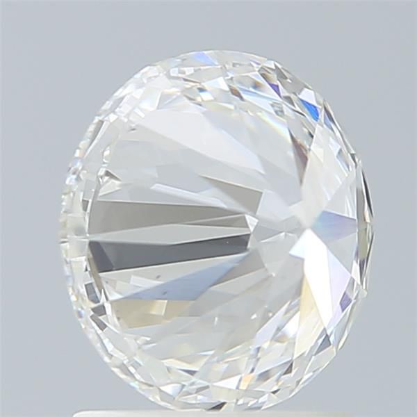 1.79 Carat Round Lab Diamond with  Cut Diamond in 14KT  view 1
