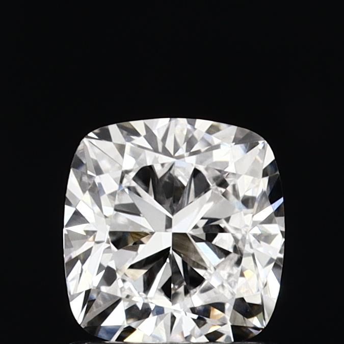 1.03 Carat Cushion Lab Diamond with  Cut Diamond in 14KT  view 1
