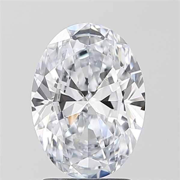 2.01 Carat Oval Lab Diamond with  Cut Diamond in 14KT  view 1
