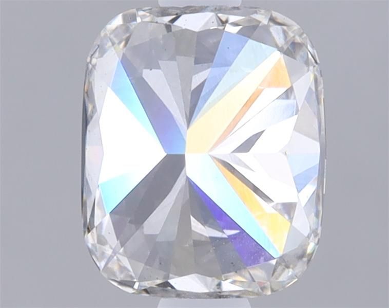 1.03 Carat Cushion Lab Diamond with  Cut Diamond in 14KT  view 1
