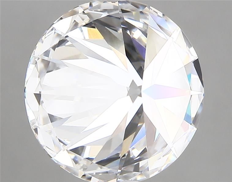 4.57 Carat Round Lab Diamond with  Cut Diamond in 14KT  view 1
