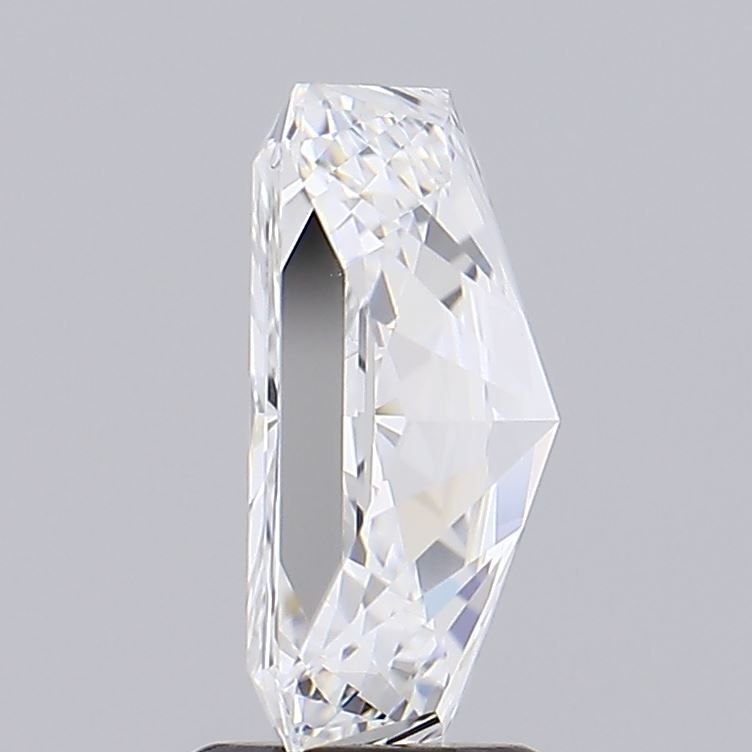 2.73 Carat Radiant Lab Diamond with  Cut Diamond in 14KT  view 1
