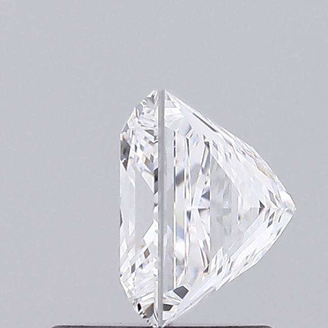 1.38 Carat Princess Lab Diamond with  Cut Diamond in 14KT  view 1

