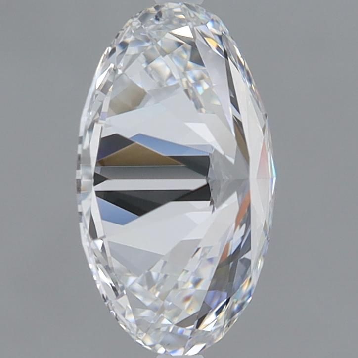 1.63 Carat Oval Lab Diamond with  Cut Diamond in 14KT  view 1
