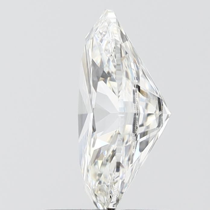 1.54 Carat Oval Lab Diamond with  Cut Diamond in 14KT  view 1
