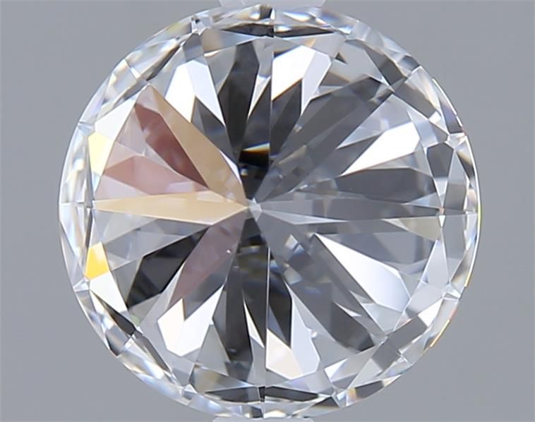 1.52 Carat Round Lab Diamond with  Cut Diamond in 14KT  view 1
