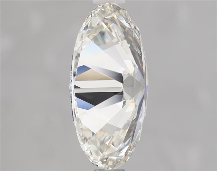 2.16 Carat Oval Lab Diamond with  Cut Diamond in 14KT  view 1
