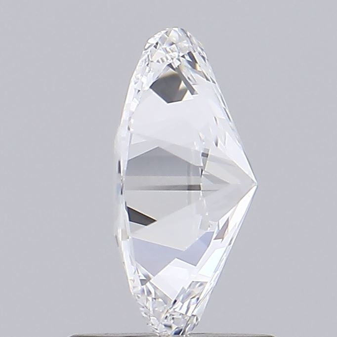 1.09 Carat Oval Lab Diamond with  Cut Diamond in 14KT  view 1
