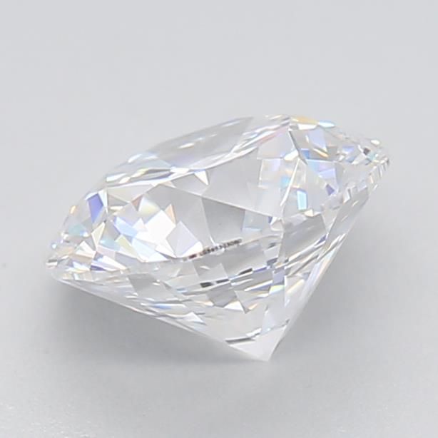 0.76 Carat Round Lab Diamond with  Cut Diamond in 14KT  view 1
