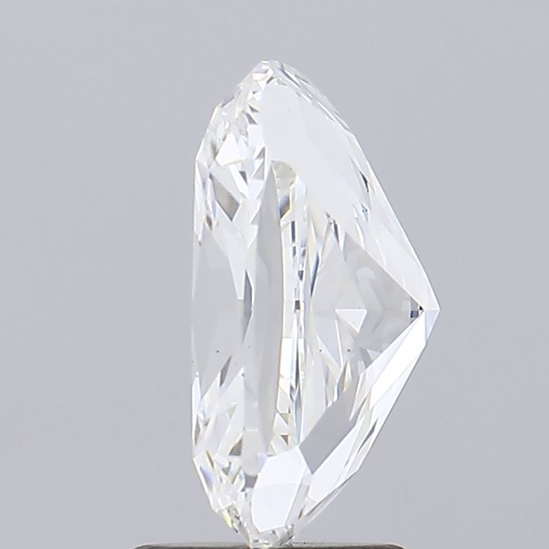 3.03 Carat Cushion Lab Diamond with  Cut Diamond in 14KT  view 1
