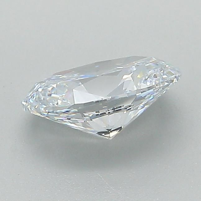 0.93 Carat Oval Lab Diamond with  Cut Diamond in 14KT  view 1
