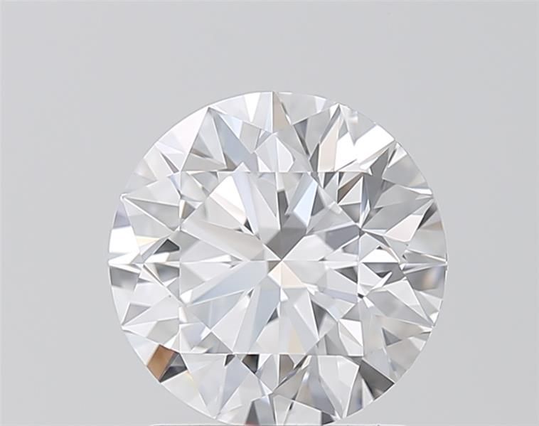 1.79 Carat Round Lab Diamond with  Cut Diamond in 14KT  view 1
