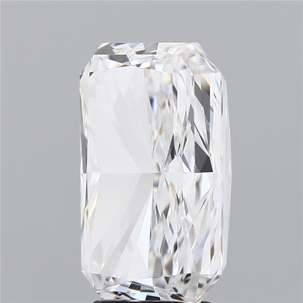 5.51 Carat Radiant Lab Diamond with  Cut Diamond in 14KT  view 1
