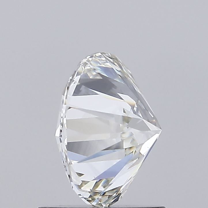 1.29 Carat Round Lab Diamond with  Cut Diamond in 14KT  view 1
