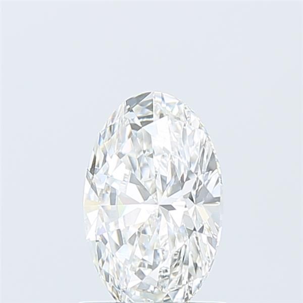 1.33 Carat Oval Lab Diamond with  Cut Diamond in 14KT  view 1
