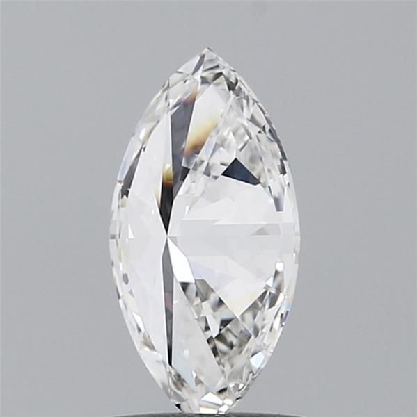 1.0 Carat Marquise Lab Diamond with  Cut Diamond in 14KT  view 1
