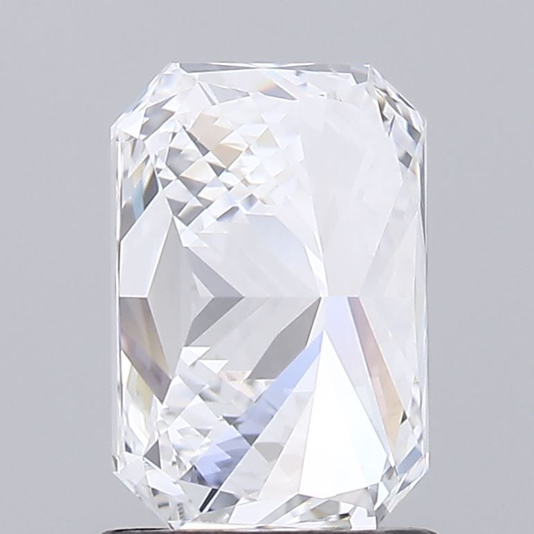 1.52 Carat Radiant Lab Diamond with  Cut Diamond in 14KT  view 1
