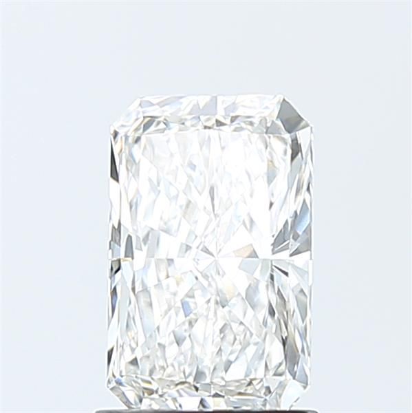 1.52 Carat Radiant Lab Diamond with  Cut Diamond in 14KT  view 1
