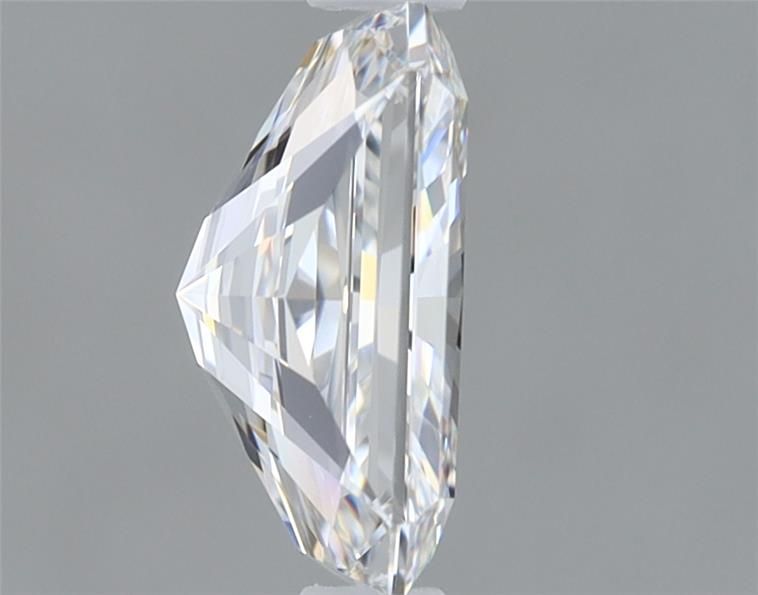 1.01 Carat Radiant Lab Diamond with  Cut Diamond in 14KT  view 1
