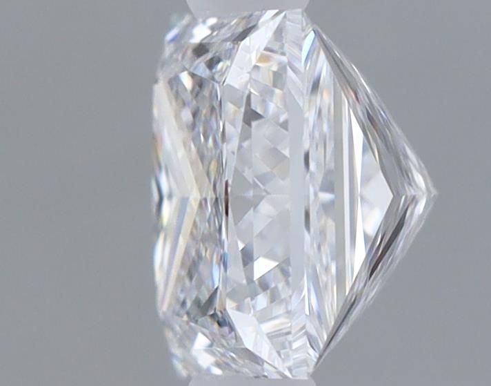 1.02 Carat Princess Lab Diamond with  Cut Diamond in 14KT  view 1
