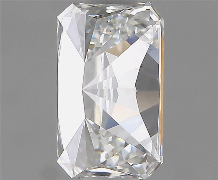 1.01 Carat Radiant Lab Diamond with  Cut Diamond in 14KT  view 1
