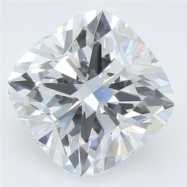 1.82 Carat Cushion Lab Diamond with  Cut Diamond in 14KT  view 1
