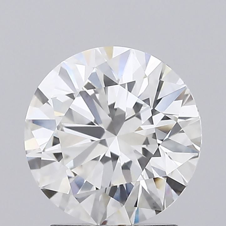 2.01 Carat Round Lab Diamond with  Cut Diamond in 14KT  view 1
