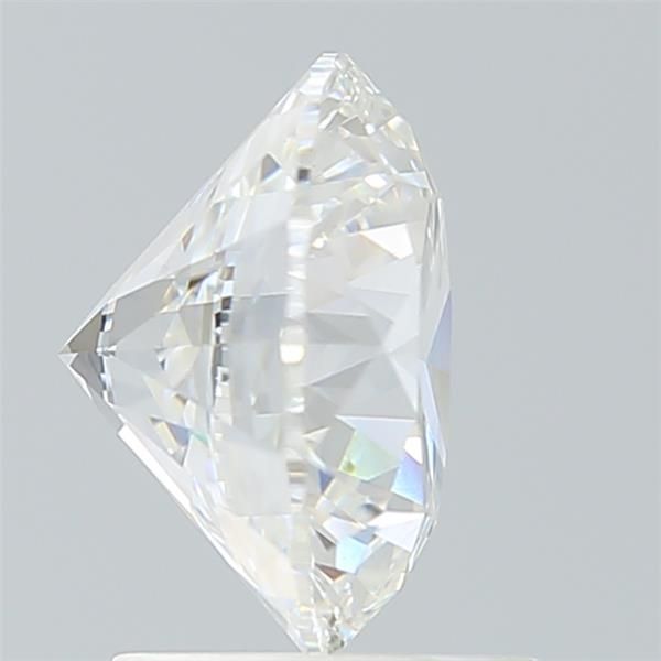 2.34 Carat Round Lab Diamond with  Cut Diamond in 14KT  view 1
