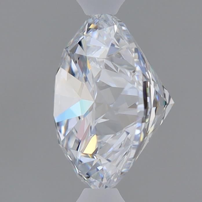1.01 Carat Round Lab Diamond with  Cut Diamond in 14KT  view 1
