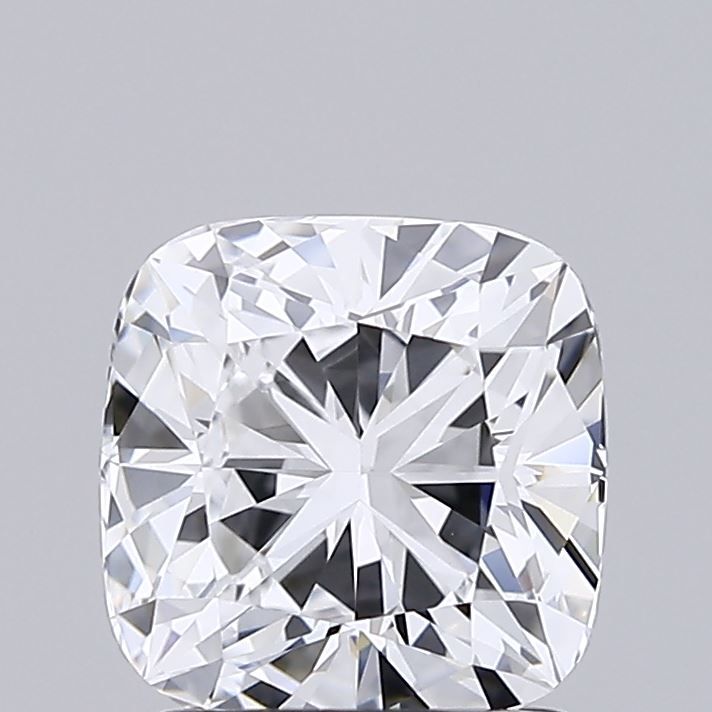 1.51 Carat Cushion Lab Diamond with  Cut Diamond in 14KT  view 1

