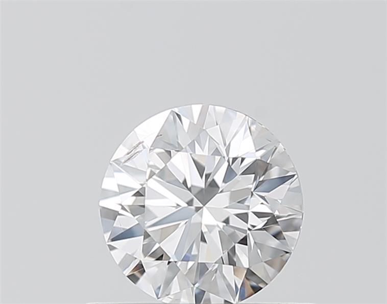 0.54 Carat Round Lab Diamond with  Cut Diamond in 14KT  view 1
