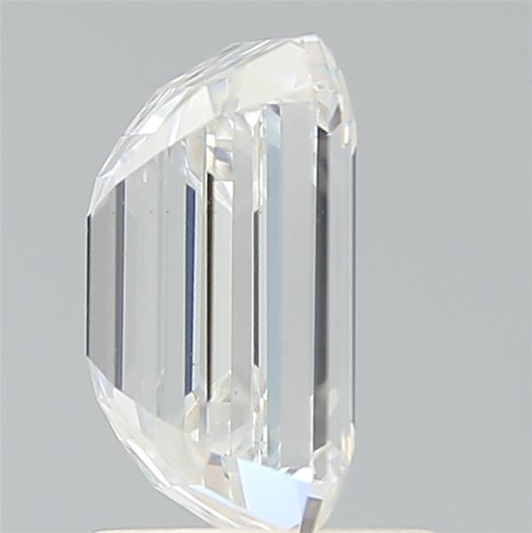 2.18 Carat Emerald Lab Diamond with  Cut Diamond in 14KT  view 1
