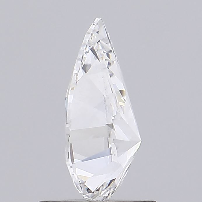 1.03 Carat Pear Lab Diamond with  Cut Diamond in 14KT  view 1

