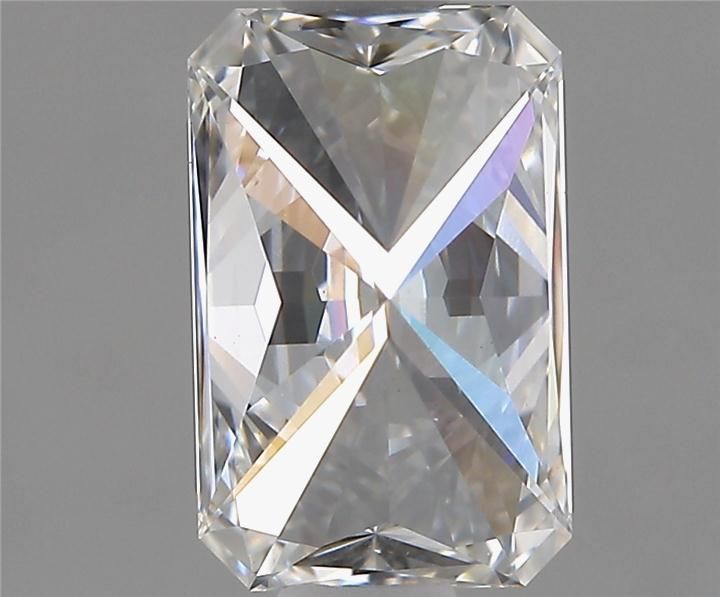1.01 Carat Radiant Lab Diamond with  Cut Diamond in 14KT  view 1
