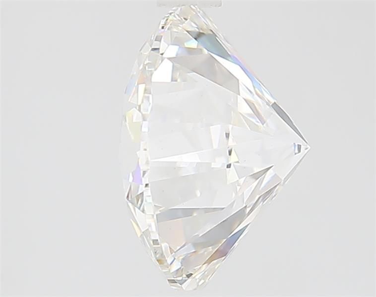 3.28 Carat Round Lab Diamond with  Cut Diamond in 14KT  view 1
