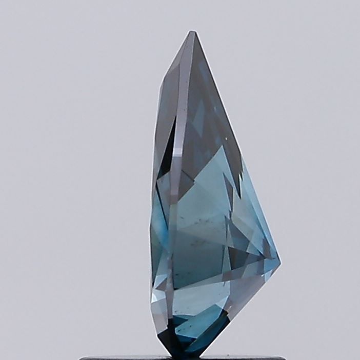 1.19 Carat Pear Lab Diamond with  Cut Diamond in 14KT  view 1
