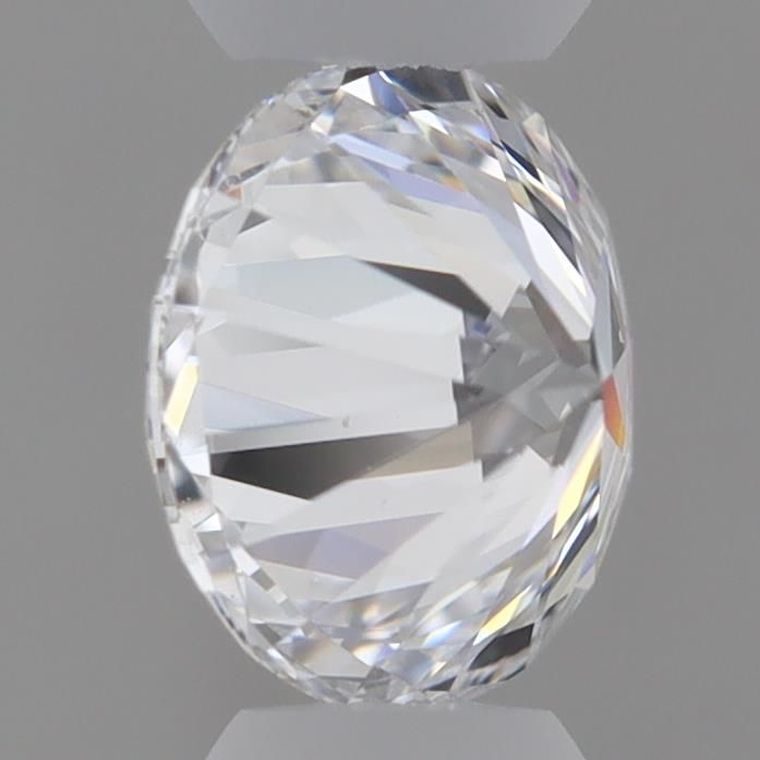 0.54 Carat Round Lab Diamond with  Cut Diamond in 14KT  view 1
