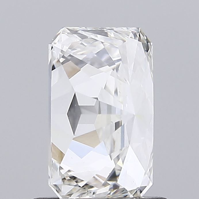 1.05 Carat Radiant Lab Diamond with  Cut Diamond in 14KT  view 1
