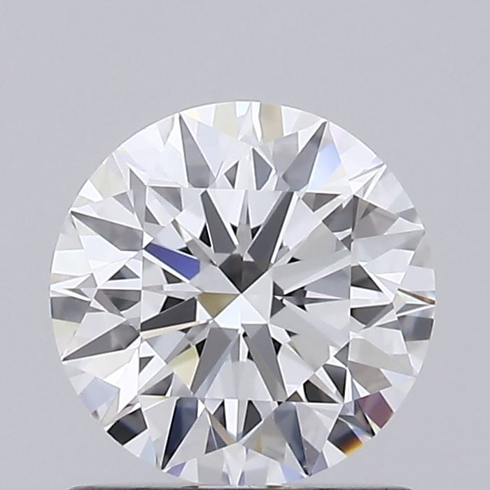 1.01 Carat Round Lab Diamond with  Cut Diamond in 14KT  view 1
