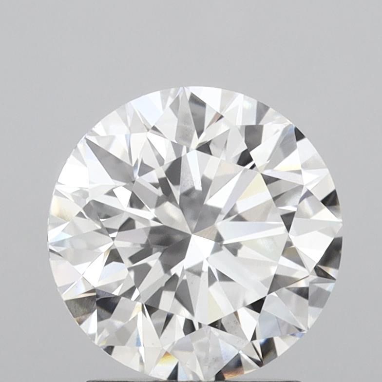 2.0 Carat Round Lab Diamond with  Cut Diamond in 14KT  view 1
