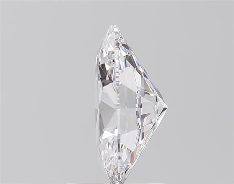 1.74 Carat Oval Lab Diamond with  Cut Diamond in 14KT  view 1
