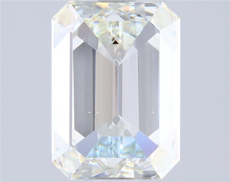 2.03 Carat Emerald Natural Diamond with  Cut Diamond in 14KT  view 1
