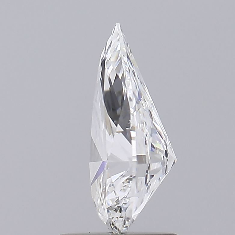 1.27 Carat Pear Lab Diamond with  Cut Diamond in 14KT  view 1

